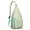 Greenish-blue-11, variant on Bee Lovers Sling Bag - Waterproof Hive Design Chest Pack, Lightweight Crossbody Backpack for Camping & Daily Use (Yellow Bumble Bee Pattern, Tear-Resistant)