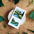 thumbnail image 7 of Mountain Scene Clear Stamp Forest Huts Silicone Stamp Transparent Rubber Stamp Compass Rivers Direction Signs for Card Making Paper Crafting Photo Albums Holiday Cards Scrapbooking DIY, 7 of 7