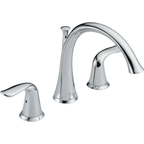 Grifo Delta Lahara T2738 para bañera romana extendida, cromado