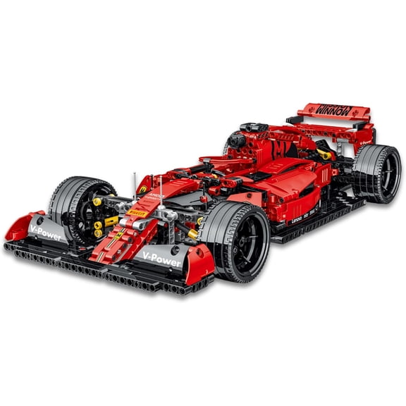 chanbrick F1 Racing Car Building Set Compatible with Lego Sports Car Model STEM Toy for Adults Boys 1200 Pcs