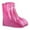 Hot Pink, variant on Waterproof Shoes Cover Non- Reusable Overshoes with Zipper for Men Women Kids,Rain Snow Boot Protectors for Outdoor Cycling Camping Fishing Travel Hiking,High Top Galoshes