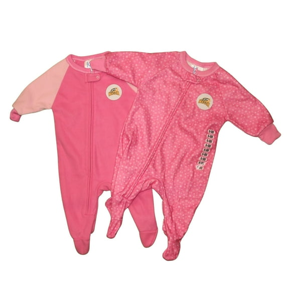 NCAA GMU George Mason University Patriots Baby Girls' Long Sleeve Blanket Sleeper (0-3 Months)