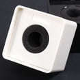 thumbnail image 5 of FRCOLOR Mic mark Mic Logo Flag Stand for Professional Interview ABS Durable Assorted Color Simple Design Easy to Carry 2 Pcs,2.76"X2.76"X2.01", 5 of 5