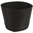 thumbnail image 1 of Black Stove Pipe Reducer, 24 Gauge, 7 In. Oval x 6 In. - BM0039, 1 of 2