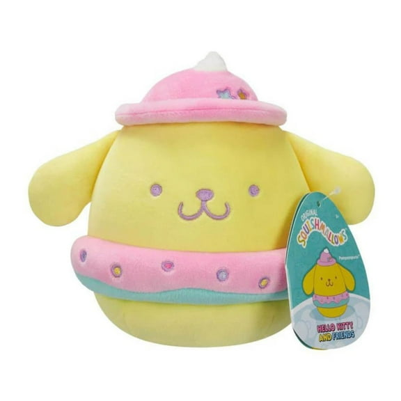Squishmallows Official Kellytoy 8" Hello Kitty  Friends Pompompurin, Dreamland Series