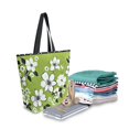 thumbnail image 2 of FORMRS Womens Canvas Tote Bag with Zipper Inner Pocket Shoulder Handbag, Retro Floral, 2 of 7