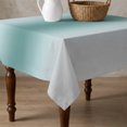 thumbnail image 4 of Turquoise Grey Ombre Table Cloth Waterproof Tablecloths, Modern Abstract Art Gradient Tablecloth Dining Table Cover for Kitchen Party Tabletop Outdoor, Square Tablecloth 60x60 Inch, 4 of 9