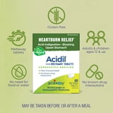 Boiron Acidil, Homeopathic Medicine for Heartburn Relief, Acid ...
