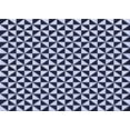 thumbnail image 1 of Ahgly Company Machine Washable Indoor Rectangle Transitional Night Blue Area Rugs, 3' x 5', 1 of 7