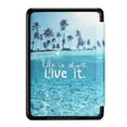 thumbnail image 6 of Case for 7" Kindle Paperwhite 12th & Kindle Colorsoft Signature Edition 2024 2025, PU Leather Cover with Hand Strap & Auto Sleep/Wake for 7 inch Paperwhite E-Reader & Colorsoft, Beach, 6 of 6
