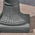 thumbnail image 3 of 28.25" H Antique Gray Magnesium Oxide Concrete Chalice Planter - Versatile Garden Plant Pot, 3 of 8