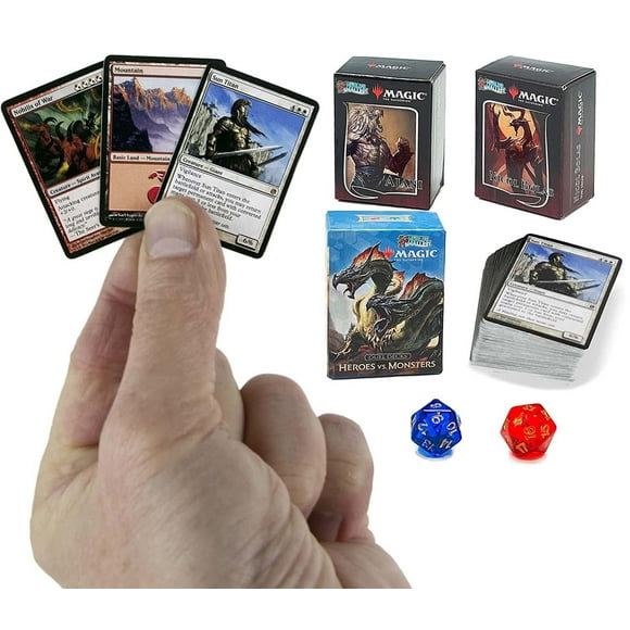 Set de coleccionista Magic The Gathering más pequeño del mundo con Ajani VS. Nicol Bolas