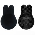 thumbnail image 1 of Parche de silicona invisible para levantar los senos con forma de oreja de conejo de 15 cm, transpirable, 1 of 6
