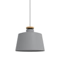 thumbnail image 1 of Lámpara Colgante Macaron Retro ilios innova Metal 28 cm Gris, 1 of 9