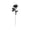 A003- Black, variant on Gothic Halloween Decor Spooky Halloween Decorations Artificial Flower Skeleton Hand Purple Rose Pick Halloween Decorations for Home Halloween Party Decor for Haunted Mansion