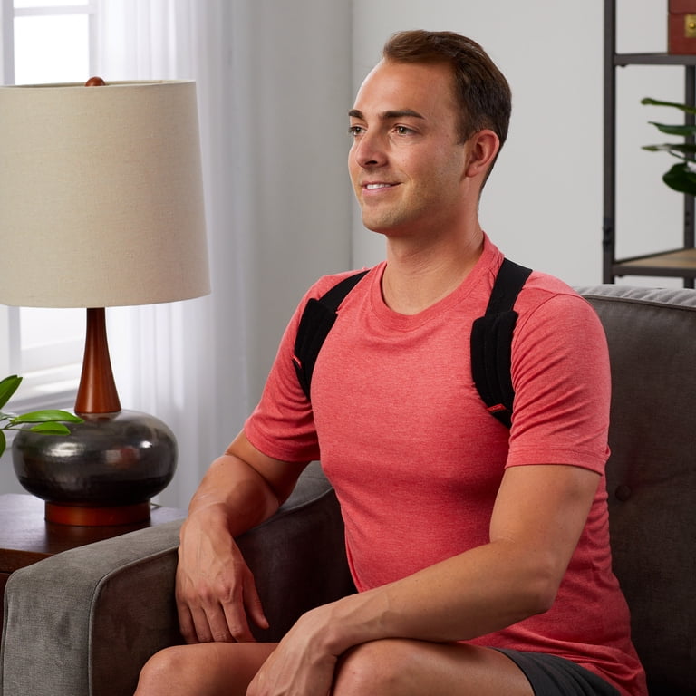 Mueller Sports Medicine Adjustable Posture Support, Black, Unisex