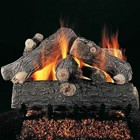

Rasmussen Prestige Oak Log Set w/ 18 (F) Burner and Remote Pilot NG 18