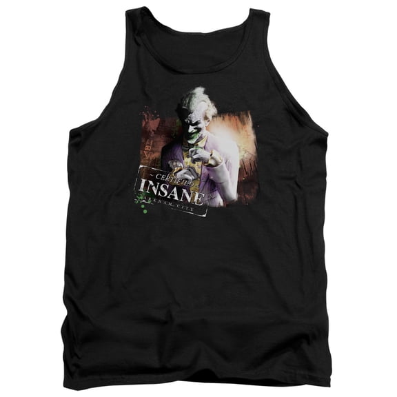 Arkham City - Certified Insane - Tank Top - XX-Large