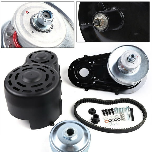 For Go Kart Torque Converter 40 Series Kit With 1" Crankshaft & 1/4" Keyway For ATVs, Motorcycles