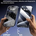 thumbnail image 3 of 2pcs Mbffshop Silk Screen Dust-Free Room Tempered Film, Livingneed Dust-Free Room, Privacy HD Artifact Invisible Protector, Mbffshop Screen Protector for iPhone 16 Promax (HD+Privacy,For13Pro), 3 of 8