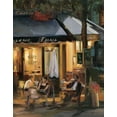 thumbnail image 2 of Hageman, Marilyn 12x14 White Modern Wood Framed Museum Art Print Titled - La Brasserie III, 2 of 4