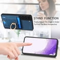 thumbnail image 6 of Dteck Case for Samsung Galaxy S23 with Stand,2 in 1 Detachable Magnetic Leather Card Slot Wallet Case Ring Holder Kickstand Protective Shockproof Back Cover for Galaxy S23,Blue, 6 of 11