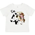 thumbnail image 3 of Inktastic I'm Four-cowgirl Riding Horse Birthday Girls Toddler T-Shirt, 3 of 5