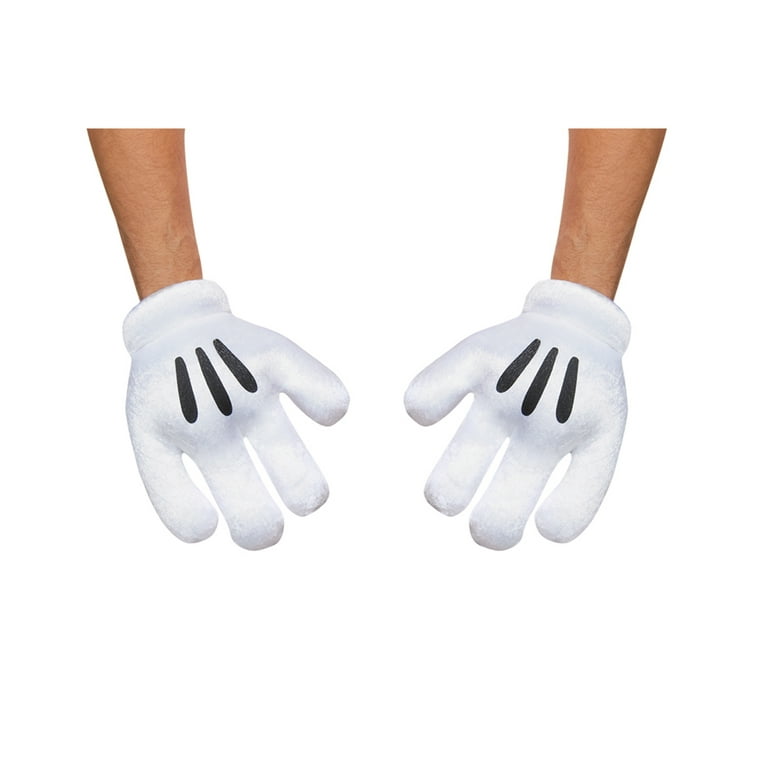 2025春の新作 Mouse Mickey Adult Gloves, (2 Accessories, Costume Halloween 小物