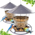 thumbnail image 1 of Alimentadores de Pájaros WLLKOO Juego de 2 para Exterior, Capacidad de 1.2 kg, 1 of 7