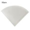thumbnail image 1 of ENJOYW 50Pcs Cone-shaped Hand Drip Brew Coffee Filter Home Office Travel DIY Cafe Paper Coffee Filter, 1 of 7