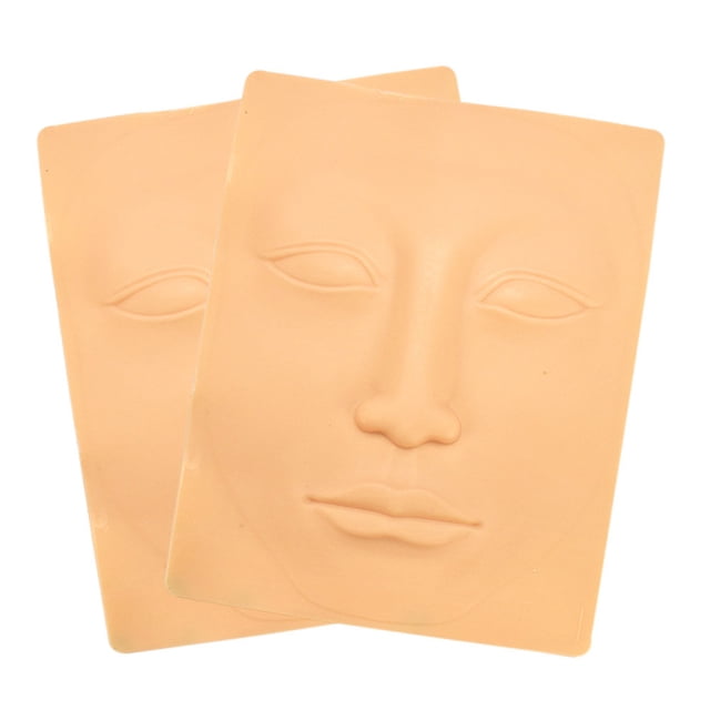 Jumpingount ATOMUST, 2 uds., piel de práctica, entrenamiento de labios sin tinta, pieles artificiales realistas, accesorios de belleza profesionales Mejoradores de cejas y pestañas Jumpingount CE001491-00
