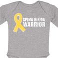 thumbnail image 4 of Inktastic Spina Bifida Warrior Boys or Girls Long Sleeve Baby Bodysuit, 4 of 5