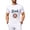 White-22, variant on Dad Shirt Men Cool Dad Club T-Shirts Father's Day Tops Daddy Birthday Gift Tees Dads Life Clothes