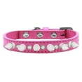 thumbnail image 3 of Pet and Dog Spike Collar, "Clear Crystals  White Spikes"�, 3 of 7