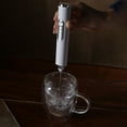 thumbnail image 6 of Milk Frother Handheld, 3-Speed Electric Whisk Beater, Rechargeable Coffee Frother with 2 Stainless Steel Replacement Whisk-Heads for Lattes, Cappuccino, Matcha, Egg(White), 6 of 6