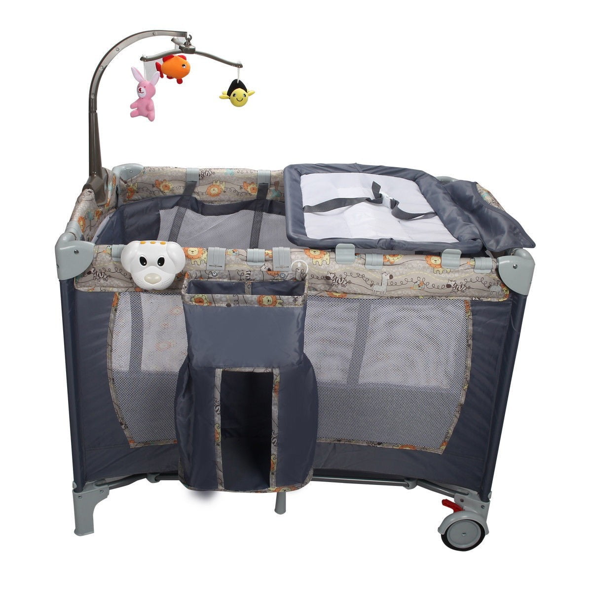 crib and playpen