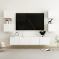 thumbnail image 2 of vidaXL 6 Piece TV Cabinet Set Concrete Gray Chipboard, 2 of 60