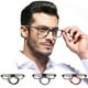 thumbnail image 5 of Gafas de lectura magnéticas colgantes para hombres y mujeres (gris-150°), 5 of 5