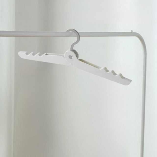 Feltree Foldable Hanger Portable Multifunctional Change Travel Home Hanger Space Saving Organizer