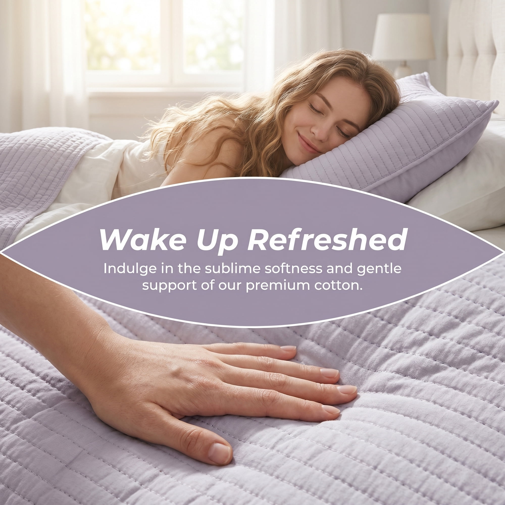 Unique Bargains Comfortable Envelope-style Pillow Protector, 2-pack Quilted Gray 19"x29"