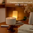 thumbnail image 4 of 60 Sets Double-Layered Wooden Candle Wicks and Stands Wooden Wicks Wood Wicks for Candles Making,Wooden Candle Wick,1 set * wood wicks, 4 of 7