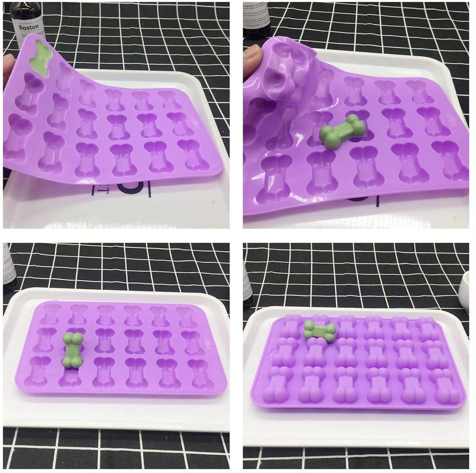 DIY Silicone Dog Cat Animal Paw Pet Print Baking Mold Reusable Homemade Dog  Treats Candy Cookie Jelly Ice Cube Chocolate Mould