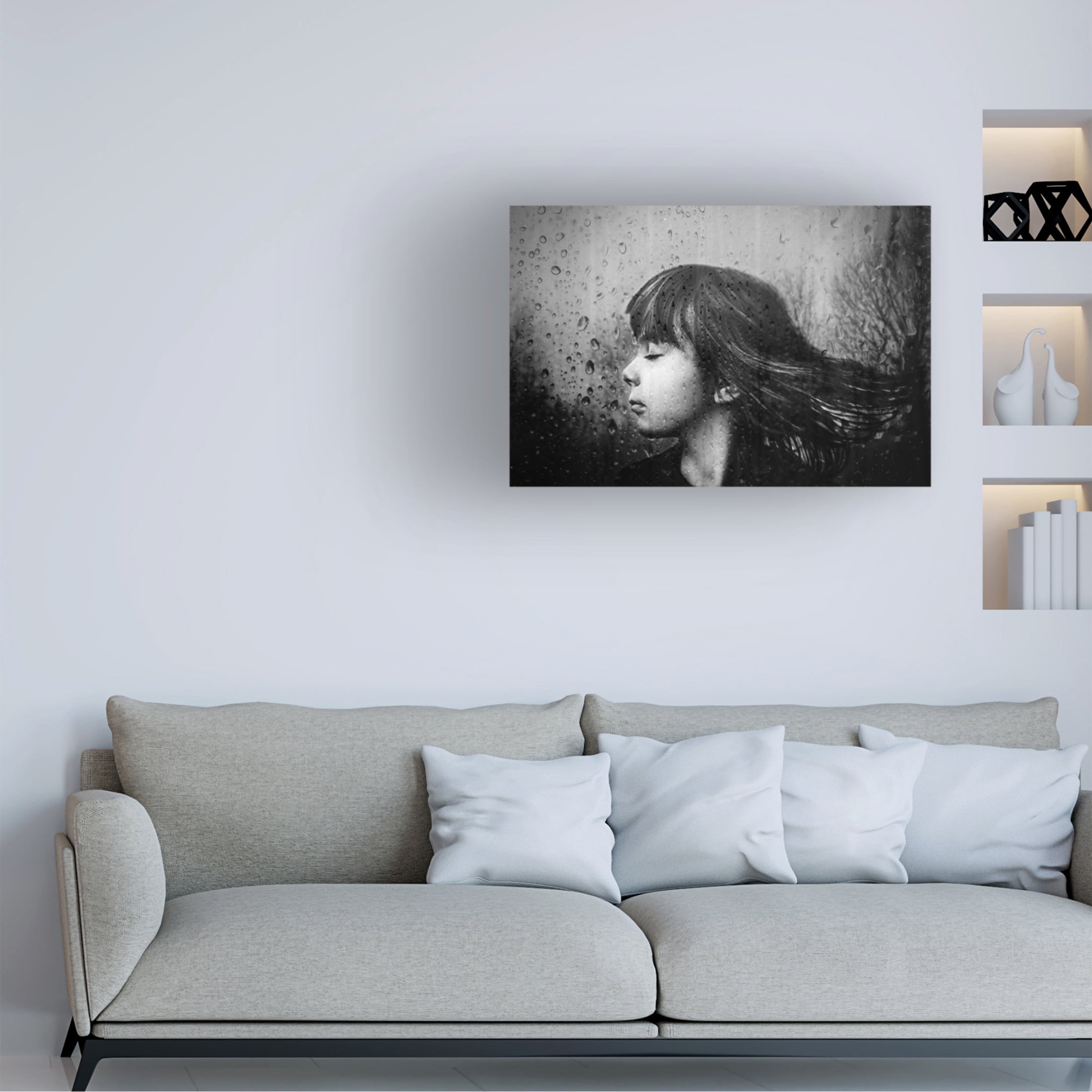Canvas Wall Art - Desislava Ignatova 'Wind' Wall Art for Living Room, Bedroom, or Office D?cor by Trademark Fine Art - 24 x 16 Inches