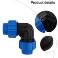 thumbnail image 4 of Bgsha 4 Pcs Connecteur de Tube en PVC PE 20/25/32mm Réducteur de Coude Raccord Rapide Accessoires d'Aquarium à Domicile, 4 of 10
