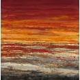 thumbnail image 2 of Dascher, Dennis  26x26 White Modern Wood Framed Museum Art Print Titled - Autumn Sunset, 2 of 4