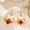 Color1, variant on Bohemian Ocean-Style Shell Starfish Earrings with Crystal Beads - Vacation-Inspired Dangle Earrings for Beach & Boho Looks