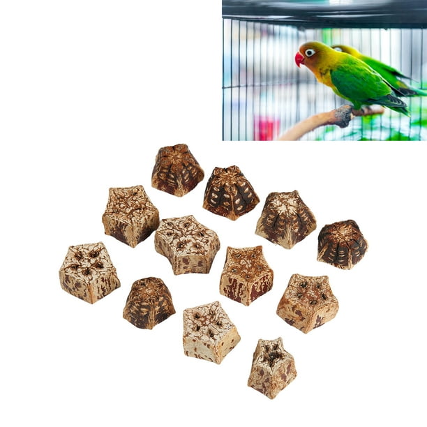 Ymiko Chew Nuts, Bird Chewing Blocks Boredom Relief Beak Grinding Free For Home For Cockatiel