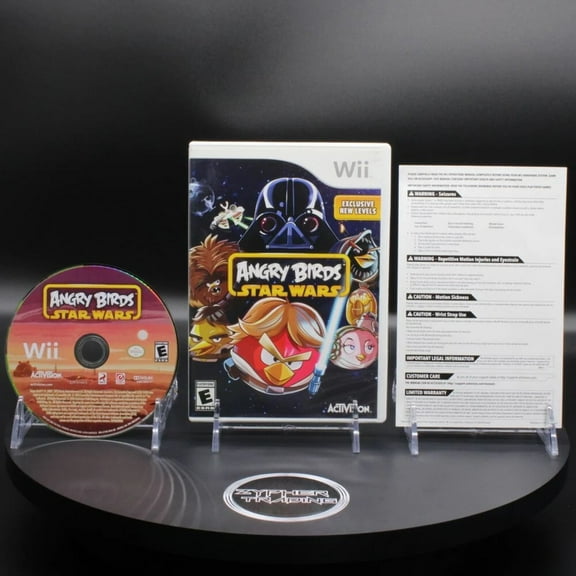 Restored Angry Birds: Star Wars | Nintendo Wii | 2013 | Tested (Refurbished)