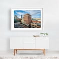 thumbnail image 2 of Illinois Street 02 - Indianapolis Indiana Photography White Framed Wall Art Print 24 x 36 inches, 2 of 3