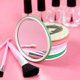 thumbnail image 2 of Lindo espejo de maquillaje espejo de maquillaje portátil espejo pequeño portátil mini espejo de maquillaje pequeño espejo redondo regalo, 2 of 5